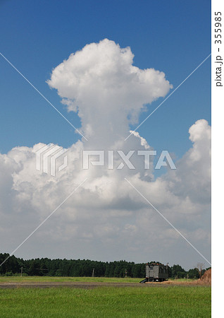 きのこ雲 原爆の写真素材