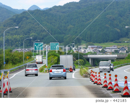 高速道路 伊勢自動車道 三重県 松阪市の写真素材