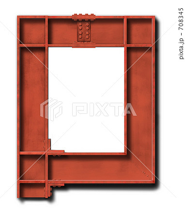 鉄骨のイラスト素材