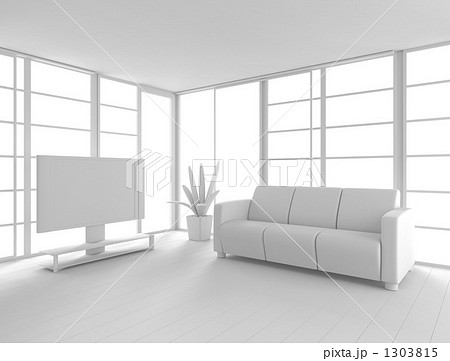 客間 家具 洋室の写真素材