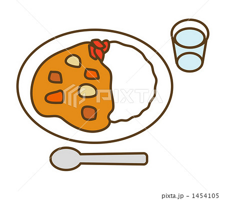 カレーライスのイラスト素材