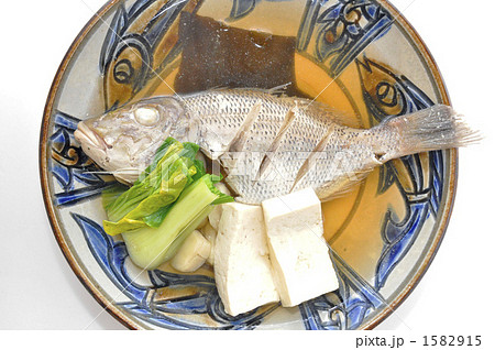 沖縄料理 魚料理 琉球料理 塩煮の写真素材