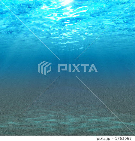 海の底のイラスト素材 Pixta