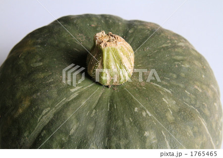野菜 カボチャ 食べ物 へたの写真素材