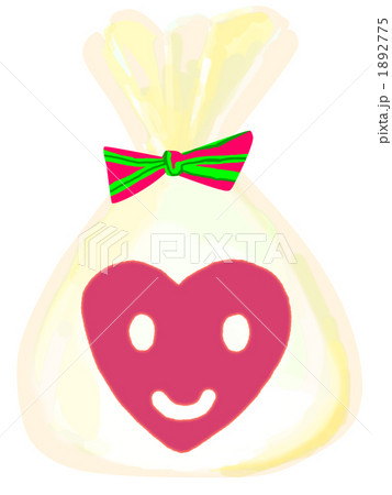 包装 贈る ラッピング 袋のイラスト素材