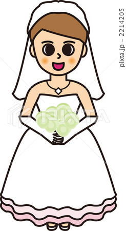 お嫁さんのイラスト素材