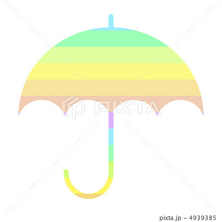 傘マークのイラスト素材