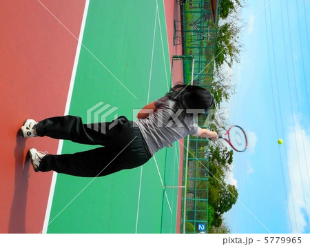 サーブ テニスの写真素材 サーブ テニスの写真素材