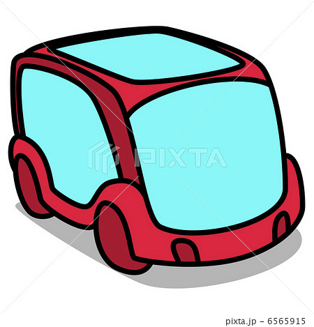 ワゴン車のイラスト素材