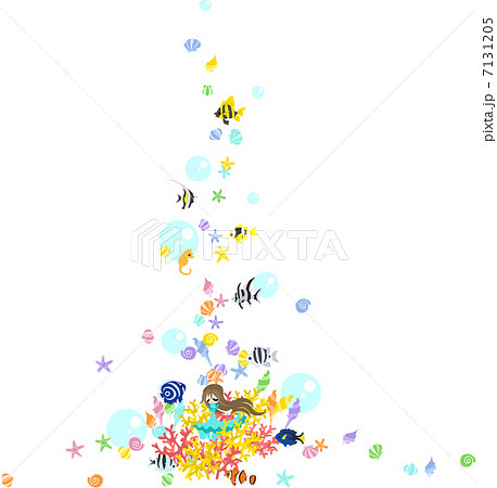 7不思議 季節 小さい 人物のイラスト素材