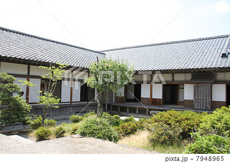 家老屋敷 会津武家屋敷 邸宅 武家屋敷の写真素材