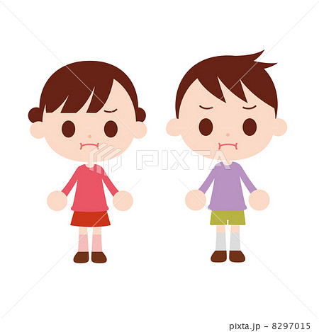 駄々をこねるのイラスト素材