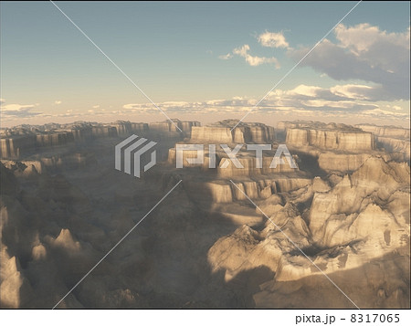 岩場 ファンタジー 背景 3dの写真素材 Pixta