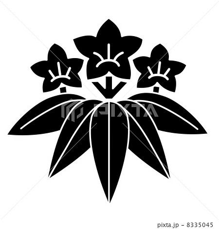 笹竜胆 家紋の写真素材 - PIXTA