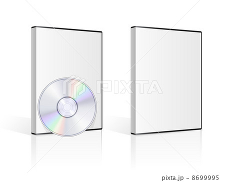 ベクター Cd Dvd ケースのイラスト素材