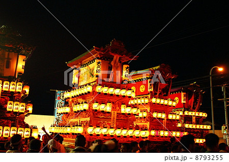 だんじり 西条祭りの写真素材