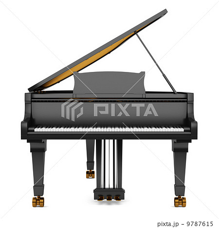 ピアノの絵 ピアノ 正面のイラスト素材 - PIXTA