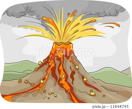 噴出 イラストのイラスト素材