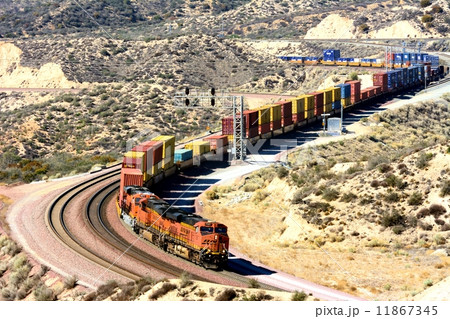 カホン峠 カリフォルニアの写真素材