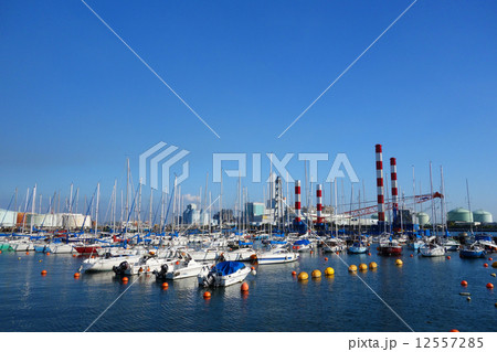 横浜市民ヨットハーバーの写真素材