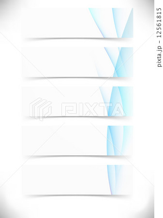 White snowflakes collection transparent background