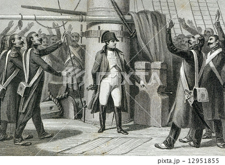 ナポレオン 英雄 ボナパルト 軍服のイラスト素材