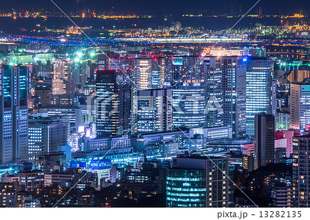 特大城市 東京夜景 照片素材 圖片 圖庫