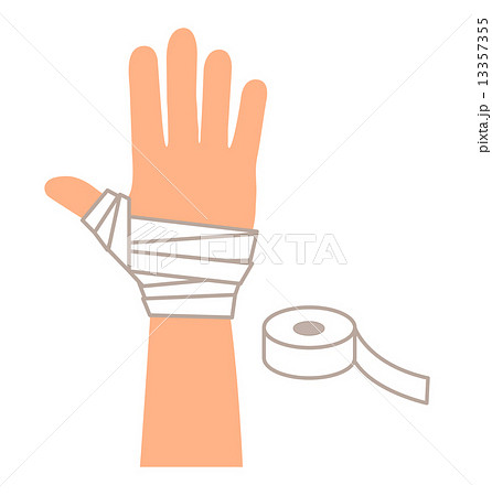 ほうたいのイラスト素材