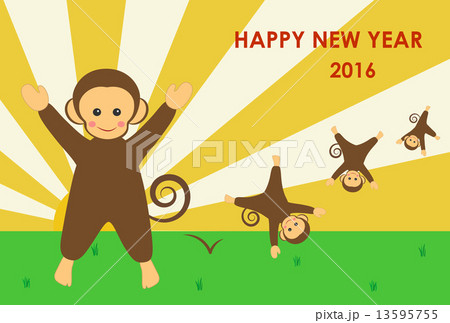 側転のイラスト素材