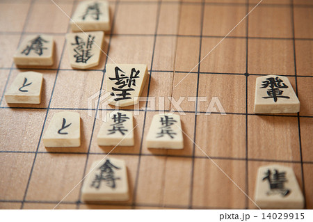 将棋 王手 駒 有利の写真素材