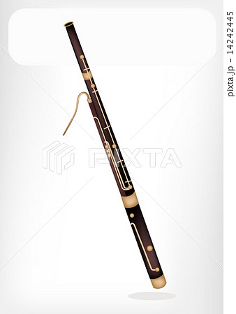 ファゴットのイラスト素材