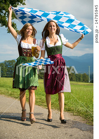 ディアンドルの写真素材