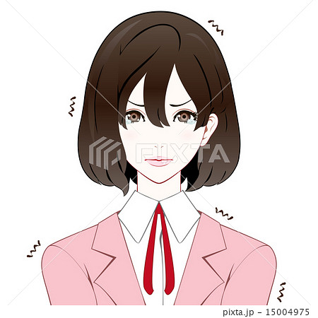 堪えるのイラスト素材 堪えるのイラスト素材