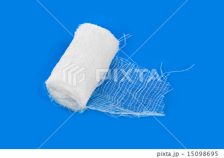 包帯 手 巻く 手首 怪我の写真素材