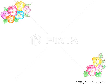 枠 フレーム カラフル 額のイラスト素材