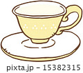持ち手が取れたティーカップのイラスト素材