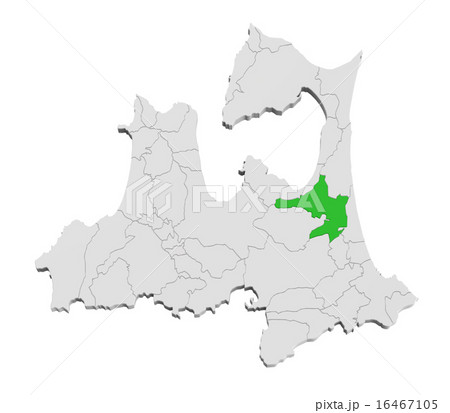 青森県のイラスト素材