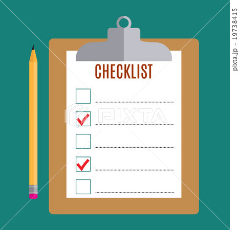 Man Is Standing Near A Large Clipboard With Checklist To Do List