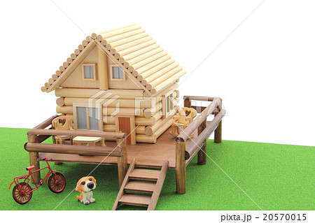 Gゲージ 自作ミニチュアログハウス模型 12】 ホビー・楽器・アート Gゲージ 自作ミニチュアログハウス模型