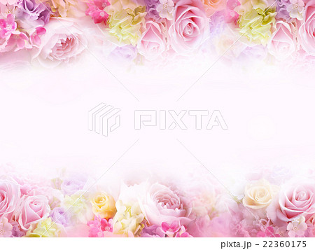 薔薇 壁紙 花柄 花のイラスト素材