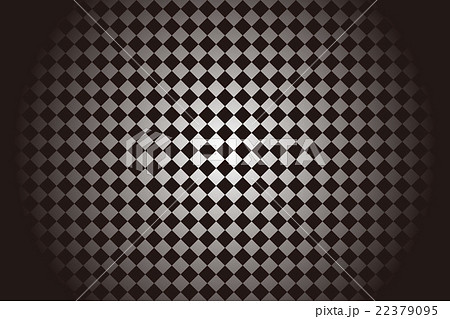 菱形 ダイヤ柄 背景 白黒のイラスト素材 - PIXTA