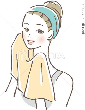 拭くのイラスト素材
