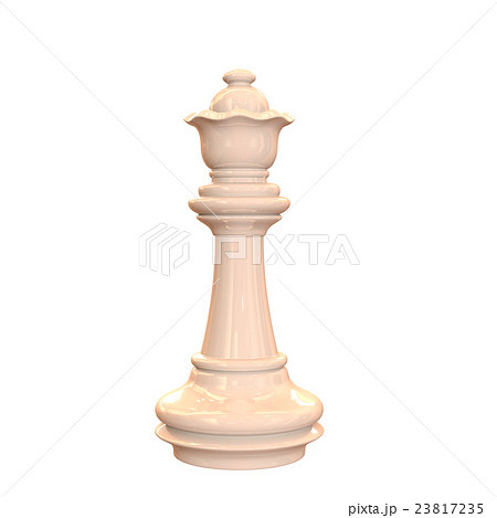 チェス 駒 ポーン クイーンのイラスト素材