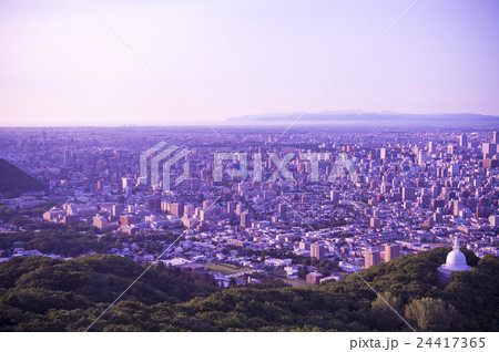 札幌平和塔の写真素材