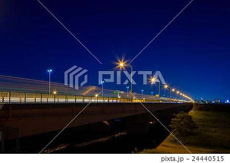 笹目橋の写真素材