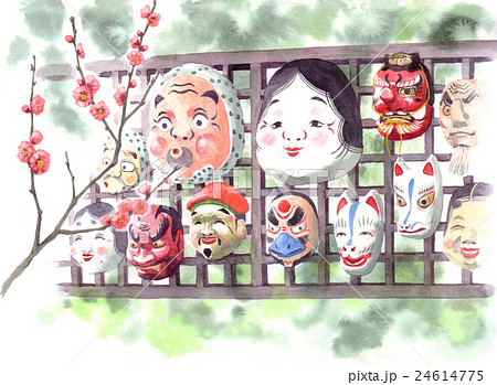 カラス天狗のイラスト素材