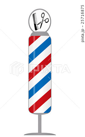 散髪屋のイラスト素材