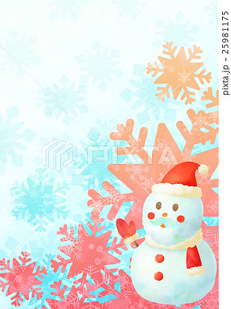 雪の結晶 雪 可愛い 背景 イラスト スノー 冬 ピンクのイラスト素材