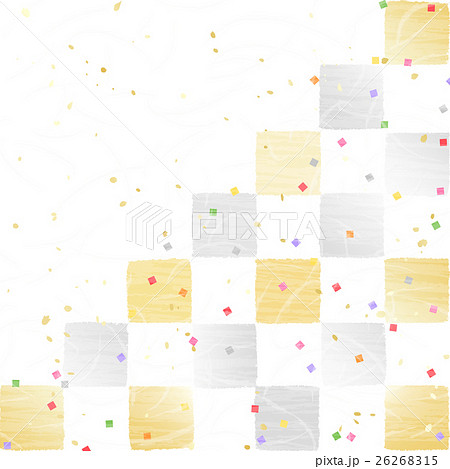 手漉き和紙 漉き紙 日本紙 和紙のイラスト素材