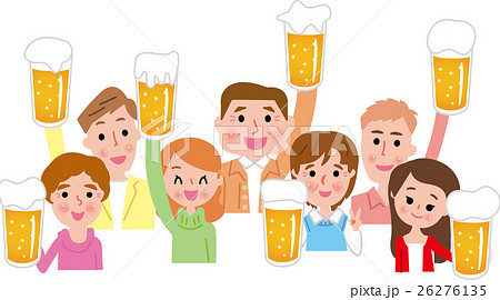 歓送迎会のイラスト素材